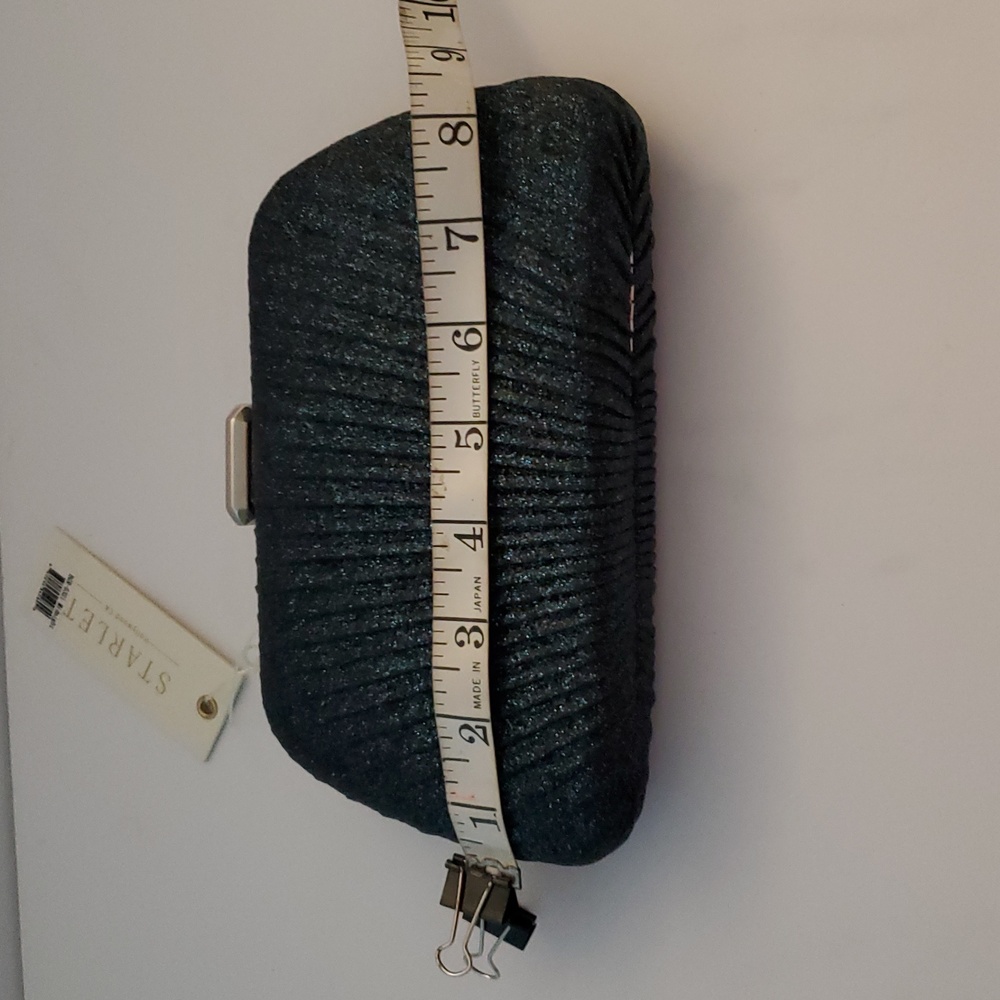 NWT Starlet Navy Sparkle Clutch - Picture 9 of 9
